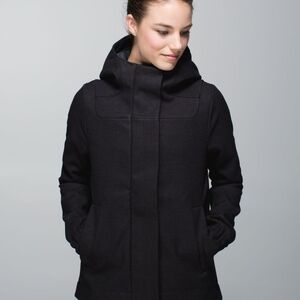 lululemon athletica Black Tweed Softshell